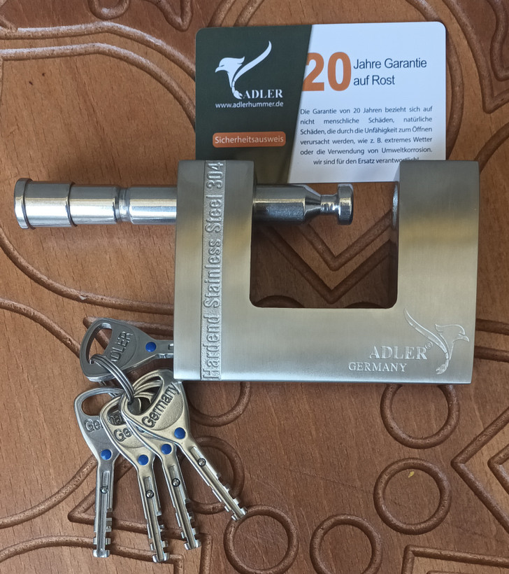 قفل کتابی آلمانی ادلر