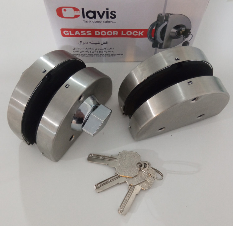 قفل شیشه میرال کلید کامپیوتری