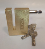 قفل دیسک برنجی