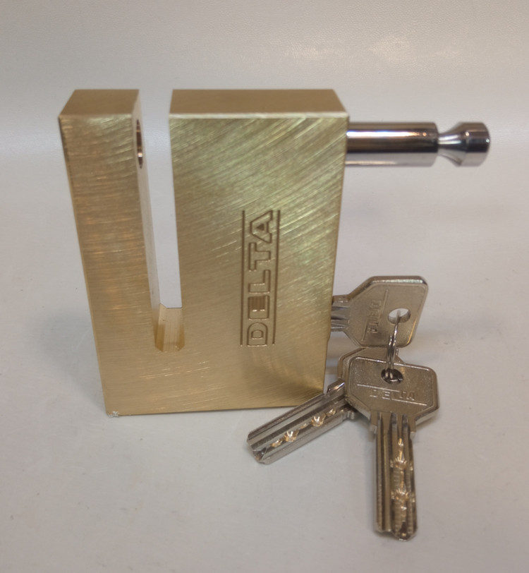 قفل دیسک برنجی