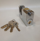 قفل کتابی کلید دوشیار سایز ۹سانتی