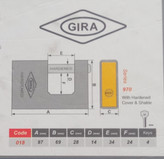 قفل کتابی روکشدار گیرا سوپر سختکاری شده