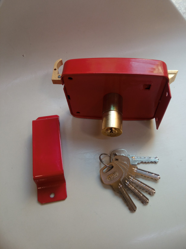 قفل حیاطی کلید دو شیار