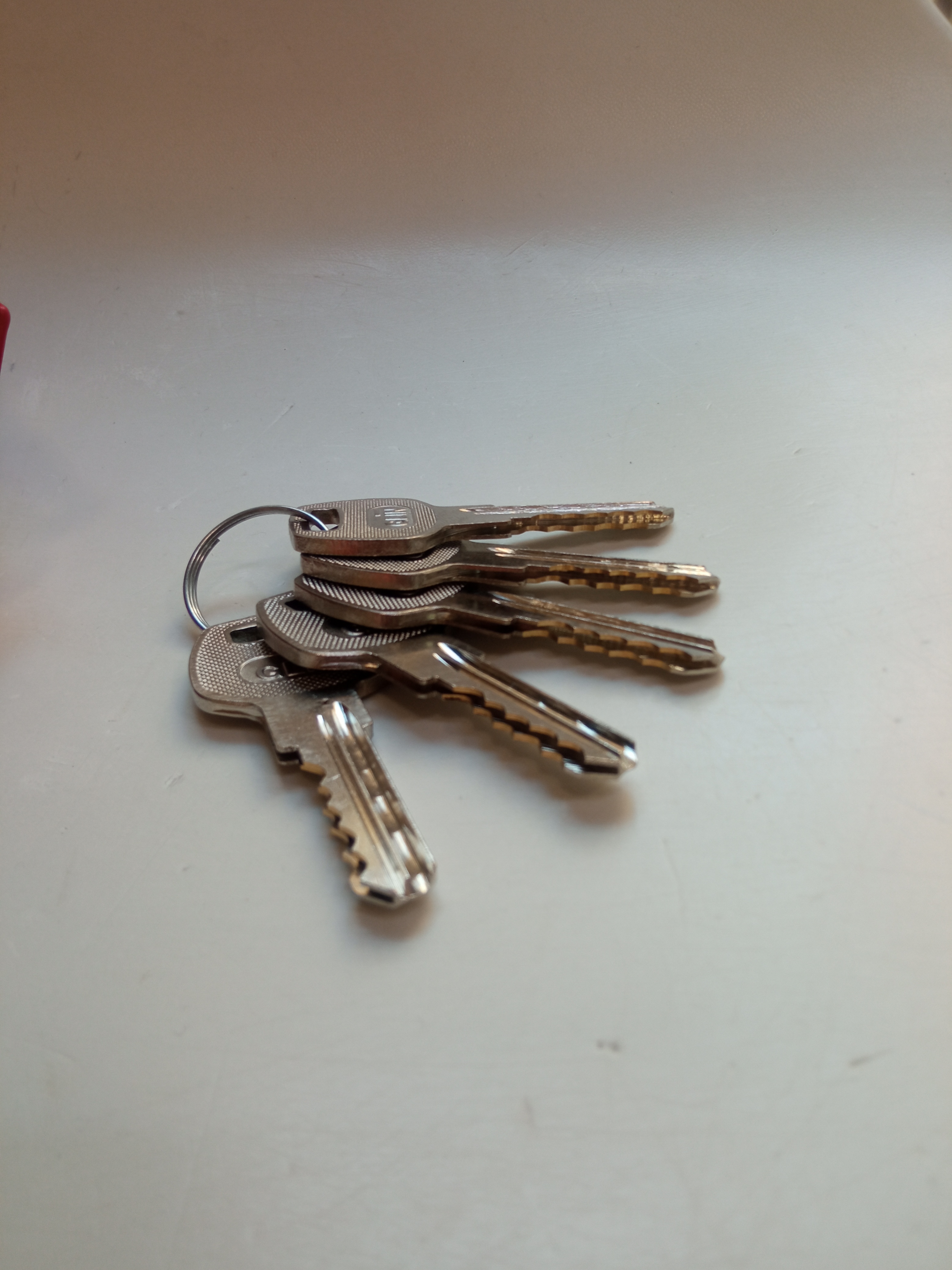 قفل حیاطی طرح کالی کلید دو شیار GLIN