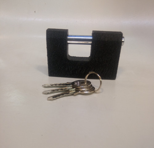 قفل کتابی موتوری مشکی