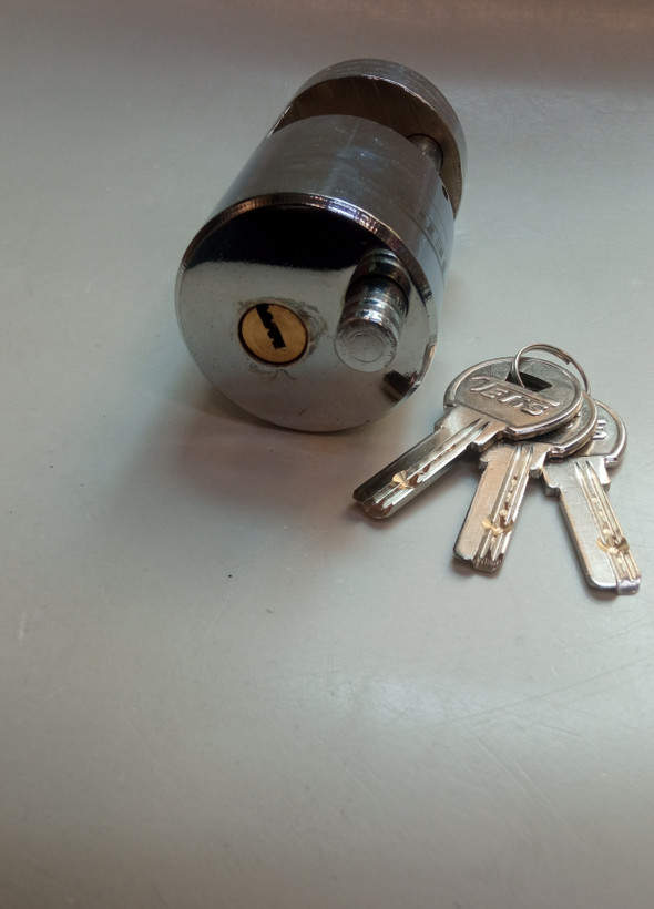 قفل استوانه فولادی